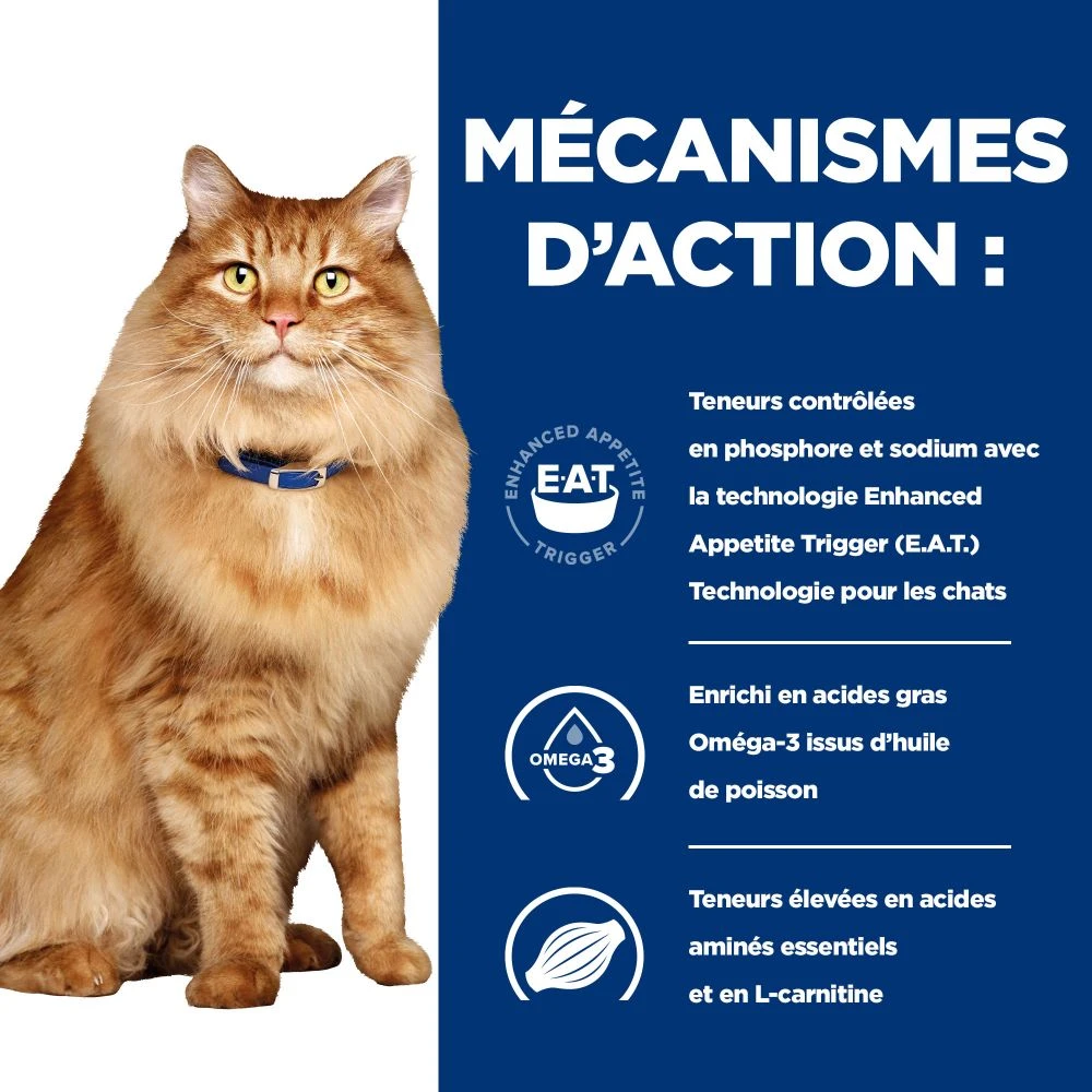 Hill's Prescription Diet K/D + Mobility Croquettes Pour Chat Au Poulet 8 Hill's Prescription Diet K/D + Mobility Croquettes Pour Chat Au Poulet – Image 6