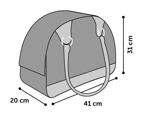 Flamingo Sac De Transport Chloe 1 - 41x20x31cm 4 Flamingo Sac De Transport Chloe 1 - 41x20x31cm – Image 2