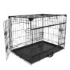 Cage Fer Ninja Edition Avec Porte Coulissante 107x71x79 Cm Noir -France Animalerie Draadkooi 20met 20Schuifdeur 2