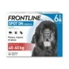 Frontline Spot-on Chien XL 40-60Kg 6 Pipettes 2 Frontline Spot-on Chien XL 40-60Kg 6 Pipettes -France Animalerie Frontline SpotOn Dog SizeXL 6pipettes
