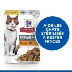 Hill's Science Plan Adult Sterilised Croquettes Et Boîtes Pour Chat Stérilisé 31 Hill's Science Plan Adult Sterilised Croquettes Et Boîtes Pour Chat Stérilisé -France Animalerie Hills science plan chat adult sterilised sachet repas pack mixte poulet dinde saumon truite 5 FR 2