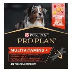 Purina PRO PLAN MULTIVITAMINS+ CHIEN ALIMENT COMPLEMENTAIRE - 67G -France Animalerie PRO PLAN MULTIVITAMINS DOG SUPPLEMENT 67G 2 FR