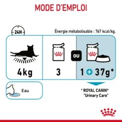 Royal Canin Urinary Care En Sauce Pour Chat 12 Sachets De 85g -France Animalerie Royal Canin Urinary Care Gravy Chat FR 11