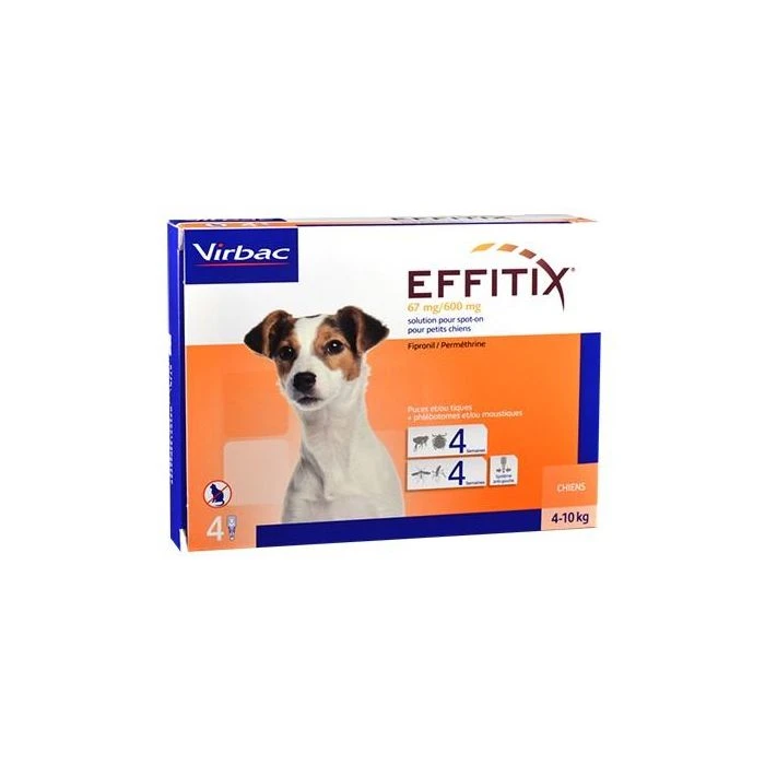 Effitix Spot On S - Chien 4-10Kg 3 Effitix Spot On S - Chien 4-10Kg
