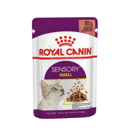 Royal Canin - Sensory Smell Bouchees En Sauce Pour Chat Adulte - 12 X 85g