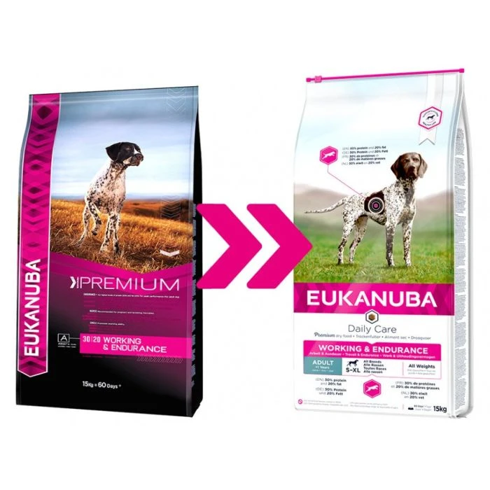 Eukanuba Adult Working & Endurance All Breed Pour Chien 3kg 3 Eukanuba Adult Working & Endurance All Breed Pour Chien 3kg