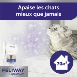 FELIWAY Optimum Diffuseur 24 FELIWAY Optimum Diffuseur -France Animalerie feliway optimum diffuseur 1recharge 4 FR 1
