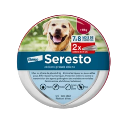 Seresto Collier Chien 12 Seresto Collier Chien -France Animalerie packshot seresto x2 duopack grand chien