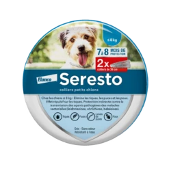 Seresto Collier Chien 11 Seresto Collier Chien -France Animalerie packshot seresto x2 duopack petits chiens 1