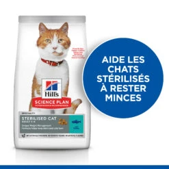 Hill's Science Plan Adult Sterilised Croquettes Et Boîtes Pour Chat Stérilisé 20 Hill's Science Plan Adult Sterilised Croquettes Et Boîtes Pour Chat Stérilisé -France Animalerie science plan adulte chat sterilisC3A9 croquettes thon 2 FR 1