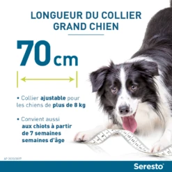 Seresto Collier Chien 14 Seresto Collier Chien -France Animalerie seresto grand chien longueur du collier